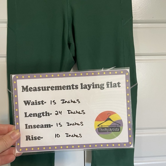 Nike Dri-FIT Running Crop Leggings Womens Green Athletic Activewear Womens‎ Med - Picture 2 of 9